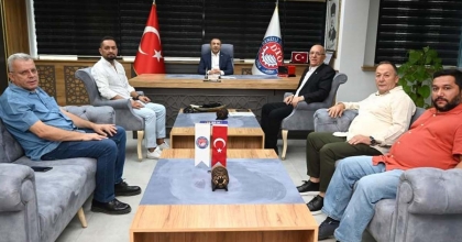 DENİZLİ ASKF’DEN TİCARET ODASINA ZİYARET