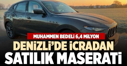 DENİZLİ İCRADAN SATILIK MASERATİ