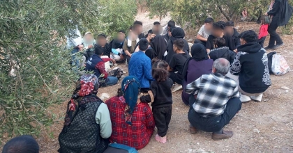 DİDİM VE SÖKE’DE 70 DÜZENSİZ GÖÇMEN YAKALANDI