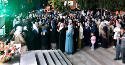  GEDİZ’DE UMRECİLER DUALARLA UĞURLANDI