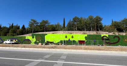 GEDİZ’DE DİKEY BAHÇE ÇALIŞMASINDA SONA GELİNDİ