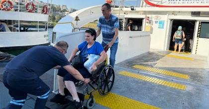 İZDENİZ’İN ENGELLERİ AŞAN SEFERLERİ BÜYÜK İLGİ GÖRDÜ