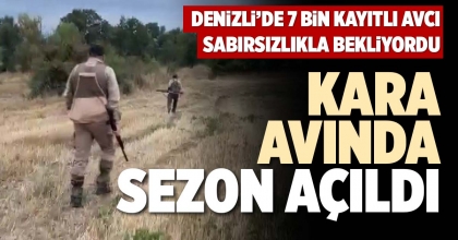 KARA AVINDA SEZON AÇILDI