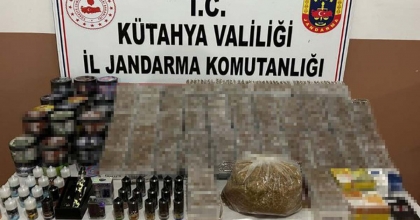 KÜTAHYA'DA KAÇAK SİGARA OPERASYONU