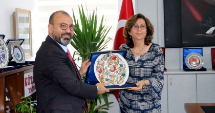 KÜTAHYA OSB YÖNETİMİNDEN ERCOŞMAN'A ZİYARET