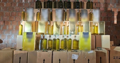 SAHTE ZEYTİNYAĞI SEVKİYATINA SUÇÜSTÜ BASKIN