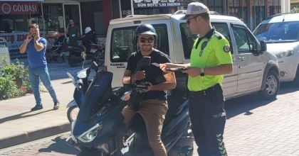 KULA’DA MOTOSİKLETLERE ÖZEL DENETİM; 65 BİN TL CEZA YAZILDI