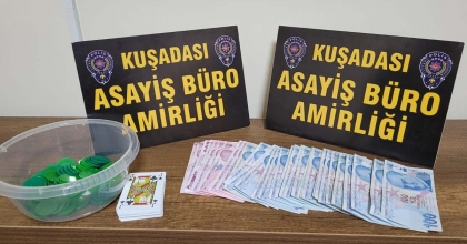 KUŞADASI’NDA KUMAR OPERASYONU