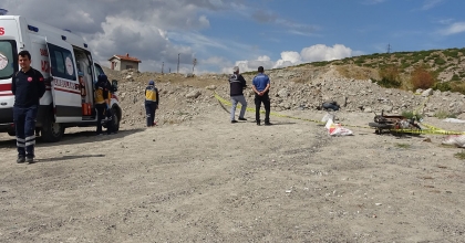 KÜTAHYA'DA ŞÜPHELİ ÖLÜM