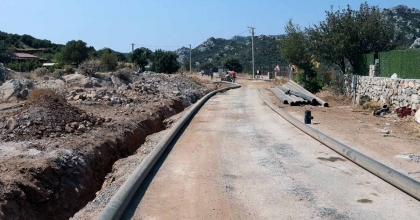 MARMARİS’İN TURİSTİK MAHALLESİ BAYIR SUYA KAVUŞTU