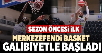 MERKEZEFENDİ GALİBİYETLE BAŞLADI