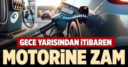 MOTORİNE ZAM