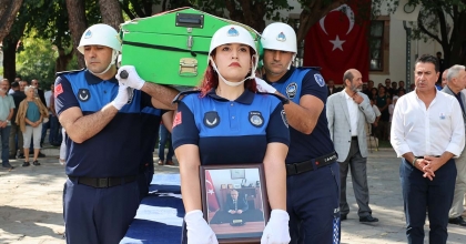 MUĞLA BÜYÜKŞEHİR ZABITA DAİRE BAŞKANI GÜLEN SON YOLCULUĞUNA UĞURLANDI