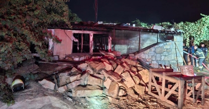 MUĞLA'DAKİ YANGINDA AHIR ALEVLERE TESLİM OLDU