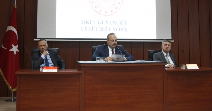 OKUL GÜVENLİĞİ TOPLANTISI GERÇEKLEŞTİRİLDİ  