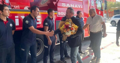 OSB YÖNETİMİNDEN İTFAİYE ZİYARETİ