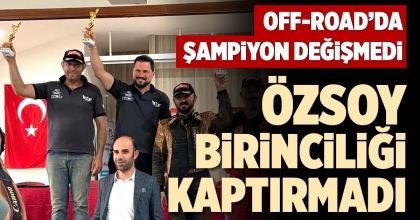 ÖZSOY BİRİNCİLİĞİ KAPTIRMADI