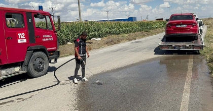 OTOMOBİLİNDE KAFASINDAN VURULMUŞ HALDE BULUNDU