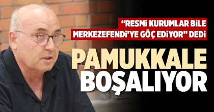 PAMUKKALE BOŞALIYOR