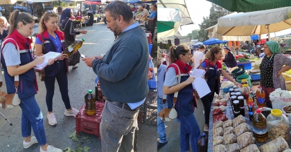 PAZARDA ZEYTİNYAĞI DENETİMİ