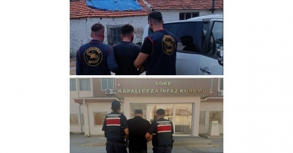 SÖKE’DE ARANAN ŞAHISLAR JANDARMADAN KAÇAMADI