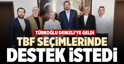 TBF SEÇİMLERİNDE DESTEK İSTEDİ