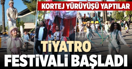 TİYATRO FESTİVALİ BAŞLADI