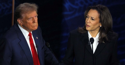 TRUMP'IN İDDİASI HARRIS'İ GÜLDÜRDÜ