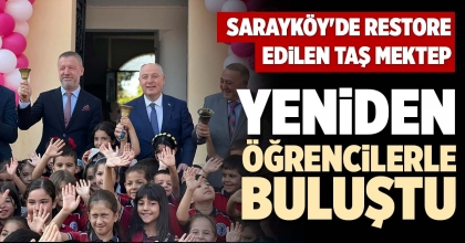 YENİDEN ÖĞRENCİLERLE BULUŞTU
