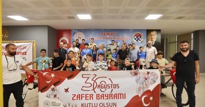 MERKEZEFENDİ’DE ŞAMPİYONLAR ÖDÜLLERİNİ ALDI