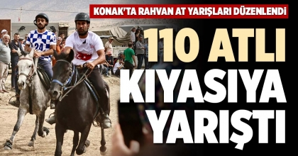 110 ATLI KIYASIYA YARIŞTI
