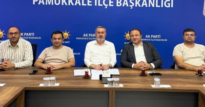 AK PARTİLİ ÖZPEK: “FİLİSTİN HALKININ YANINDAYIZ”