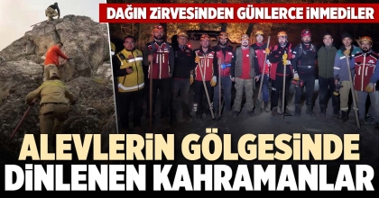 ALEVLERİN GÖLGESİNDE DİNLENEN KAHRAMANLAR