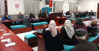 ATATÜRK MAHALLESİ SAKİNLERİNE İMAR PLANI ÇALIŞMALARI ANLATILDI