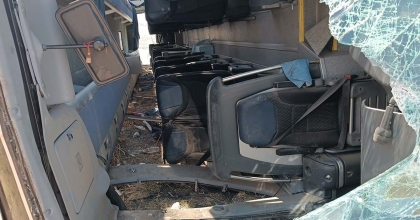 OTOBÜSÜN DEVRİLDİĞİ KAZADA YARALI SAYISI 22'YE ÇIKTI