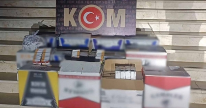 AYDIN'DA 128 BİN 400 ADET MAKARON ELE GEÇİRİLDİ