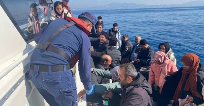 AYDIN’DA 3 FARKLI OPERASYONDA 47 DÜZENSİZ GÖÇMEN KURTARILDI