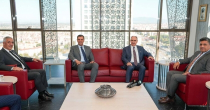 BAŞKAN ZEYREK, VALİ ÖZKAN’I AĞIRLADI