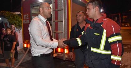BAŞKAN ZENCİRCİ'DEN 29 EKİM'DE YANGIN MESAİSİ