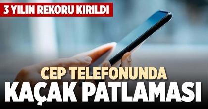 CEP TELEFONUNDA KAÇAK PATLAMASI 