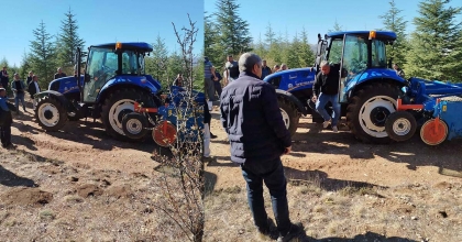 ÇALINAN TRAKTÖRÜNE 26 GÜN SONRA KAVUŞTU
