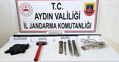 ÇİNE’DE KAÇAK KAZIYA SUÇÜSTÜ