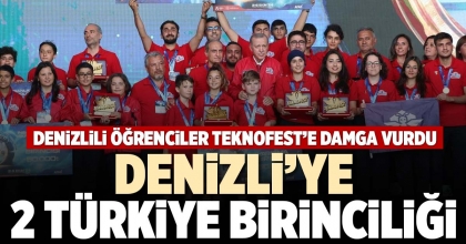 DENİZLİ’YE 2 TÜRKİYE BİRİNCİLİĞİ