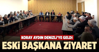 ESKİ BAŞKANA ZİYARET