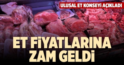 ET FİYATLARINA ZAM GELDİ