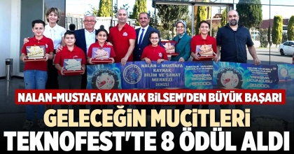 GELECEĞİN MUCİTLERİ TEKNOFEST'TE 8 ÖDÜL ALDI