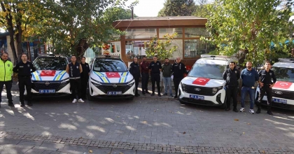 GÖRDES İLÇE EMNİYETİNE 4 YENİ ARAÇ DAHA KATILDI