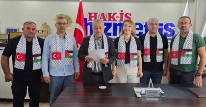 HAK-İŞ’TEN FİLİSTİN ÇAĞRISI