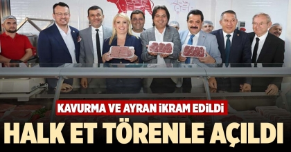HALK ET TÖRENLE AÇILDI