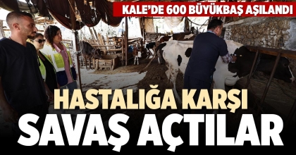 HASTALIĞA KARŞI SAVAŞ AÇTILAR